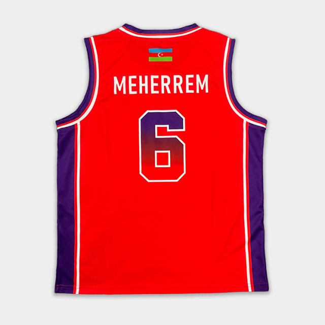 Custom Basketball Jersey Sets - Red & Black Team Uniforms