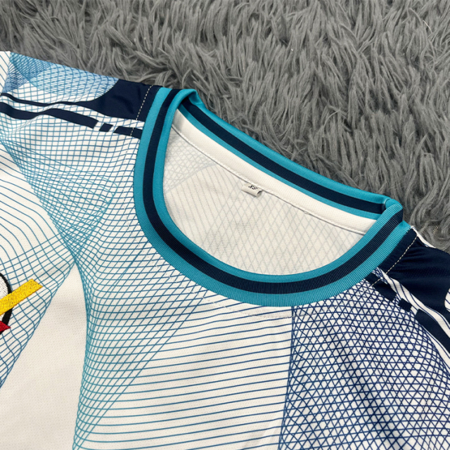 Sublimation Soccer Jersey with Embroidered Logos | Personalized Soccer Uniforms