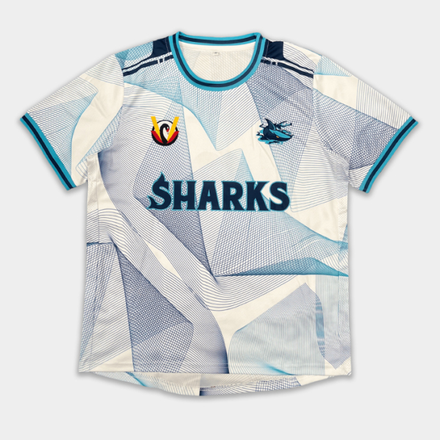 Sublimation Soccer Jersey with Embroidered Logos | Personalized Soccer Uniforms