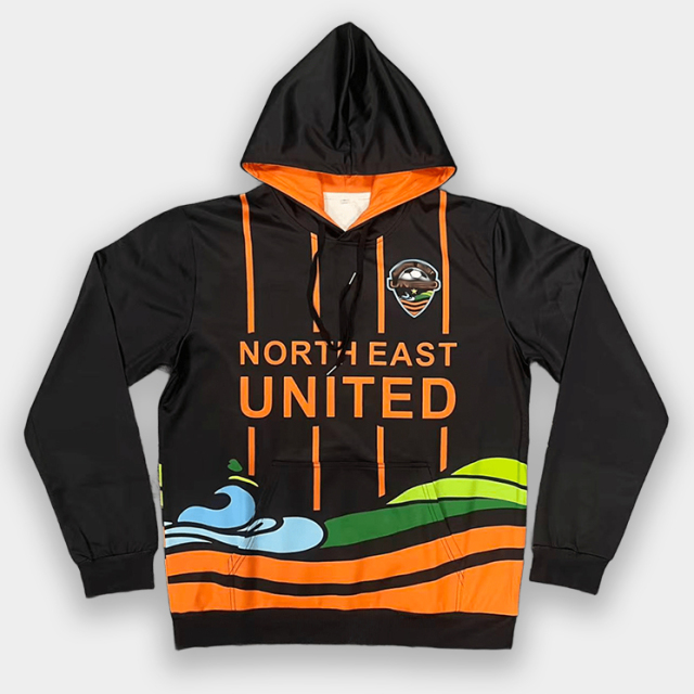 Personalised White Sublimation Hoodie | Custom Hoodies For Soccer Team