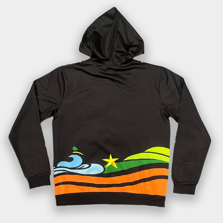 Personalised White Sublimation Hoodie | Custom Hoodies For Soccer Team