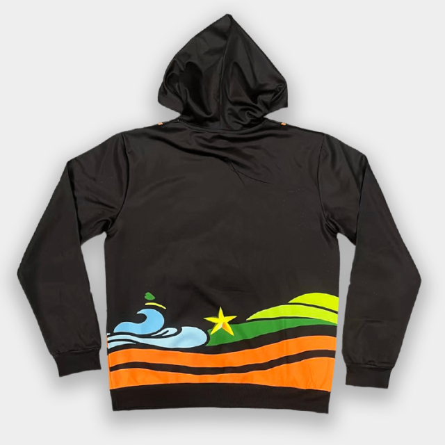 Custom Sublimation Hoodie | Black Sport Hoody for Team & Training