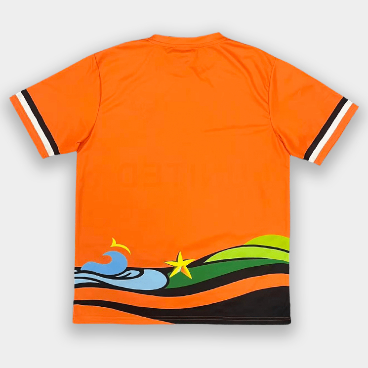 Custom Orange Soccer T Shirt | Sublimation Soccer Jersey for Teams