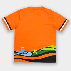 Custom Orange Soccer T Shirt | Sublimation Soccer Jersey for Teams