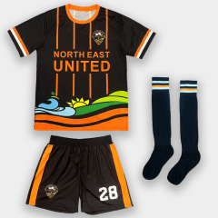 Custom Orange Soccer T Shirt | Sublimation Soccer Jersey for Teams