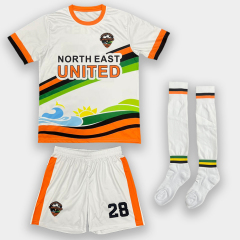 Custom Orange Soccer T Shirt | Sublimation Soccer Jersey for Teams