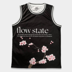 Custom Black Streetwear Basketball Jersey – Low MOQ 10