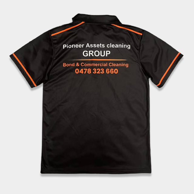 Custom Black Polo Shirts | Sublimation Polo Shirts for Teams & Brands