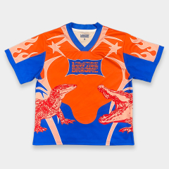 Custom Oversized Jersey Shirt – Premium Sublimation Baggy Football Jersey