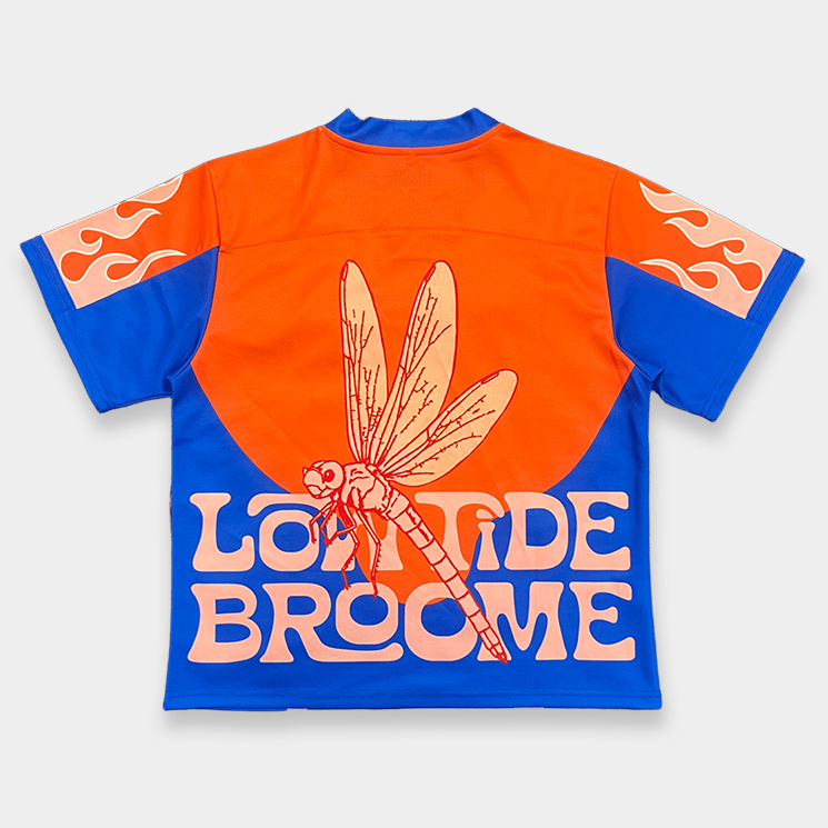 Custom Full Sublimation Baggy Jerseys - Retro Oversized Football Jersey