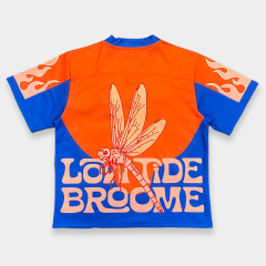 Custom Full Sublimation Baggy Jerseys - Retro Oversized Football Jersey