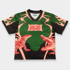 Custom Oversized Jersey Shirt – Premium Sublimation Baggy Football Jersey