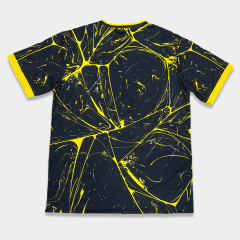 Custom Red Print Soccer Jersey - Sublimated Soccer Uniform