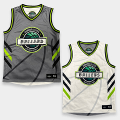 Custom Reversible Basketball Jersey – Full Sublimation Design for Maximum Performance