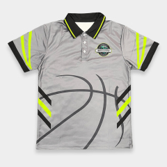 Grey Sublimation Polo Shirts - Team Uniform