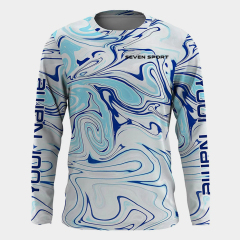 Custom Full Sublimation Long Sleeve Fishing Shirt – Personalized Performance Wear for Anglers