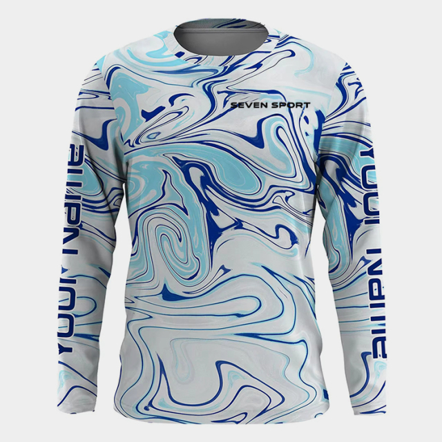 Custom Full Sublimation Long Sleeve Fishing Shirt – Personalized Performance Wear for Anglers