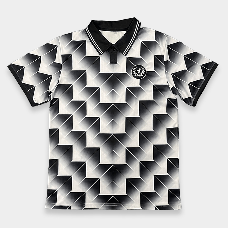 Custom Printed Soccer Jersey – Classic Football Shirt With Embroidered Logo
