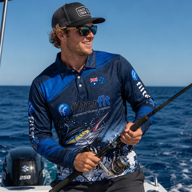 Custom Long Sleeve Fishing Shirts | Sublimation Fishing Jersey Manufacturer