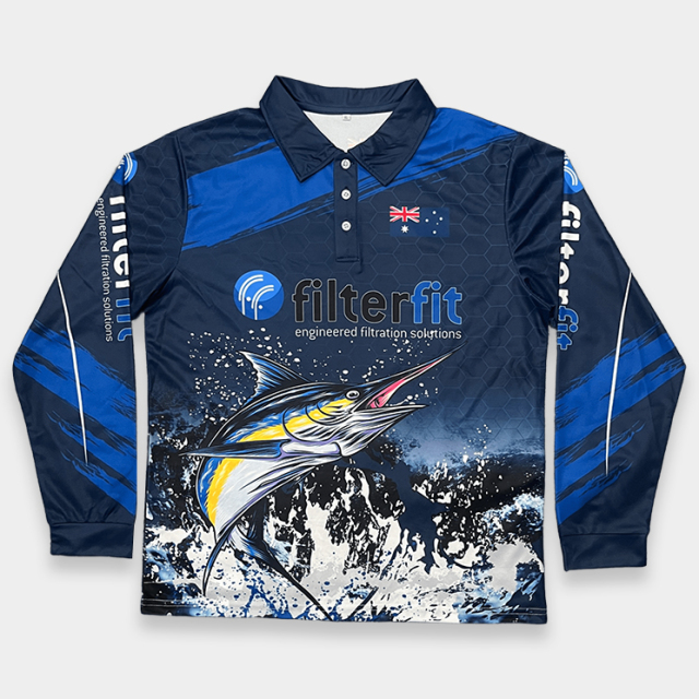 Custom Long Sleeve Fishing Shirts | Sublimation Fishing Jersey Manufacturer