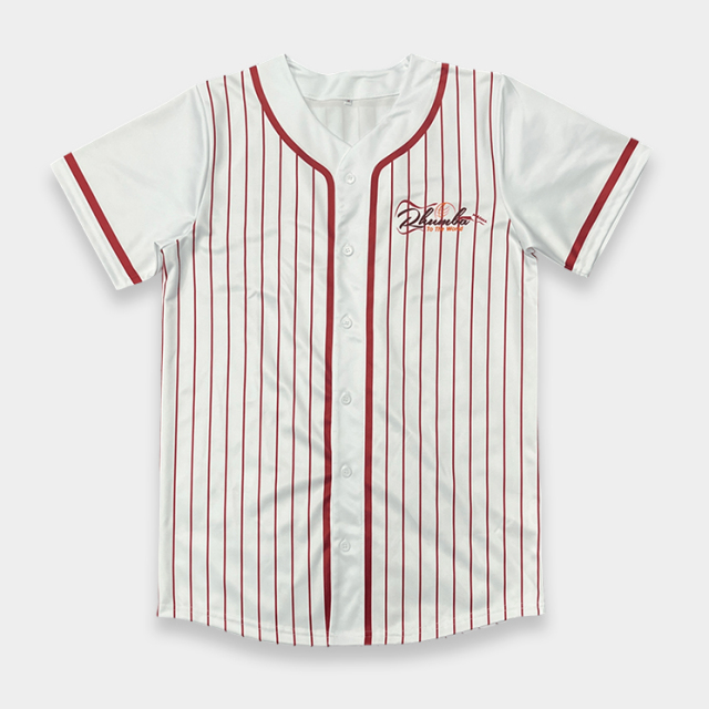 Custom Stripe Baseball Jersey | Sublimation Baseball Uniform