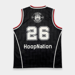 Custom Black Basketball Jersey | Sublimated Basketball Uniforms