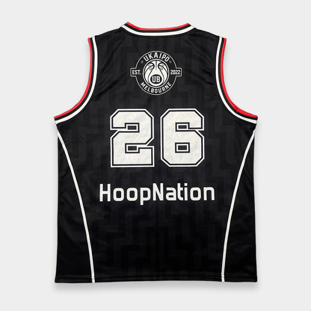 Custom Black Basketball Jersey | Sublimated Basketball Uniforms
