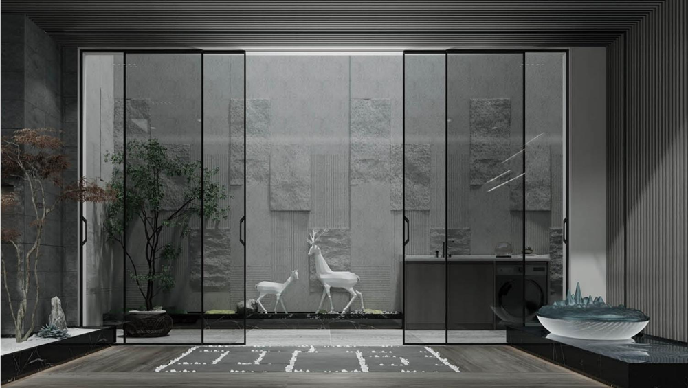 EXTREMELY NARROW INTERIOR DOOR: Maximizing Space Without Comp