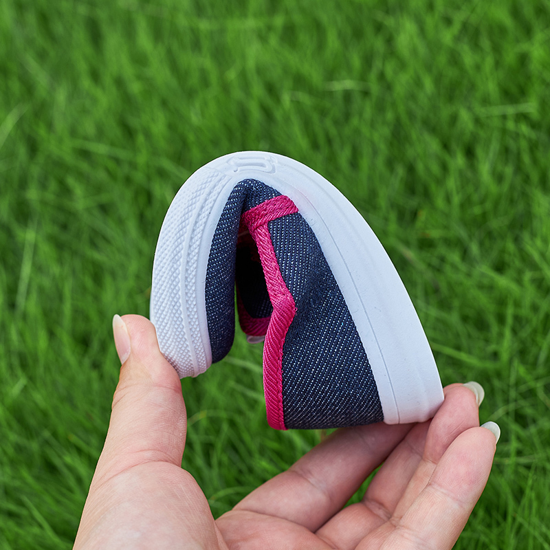 little girl canvas shoes slip-on kid flat shoes for spring&autumn