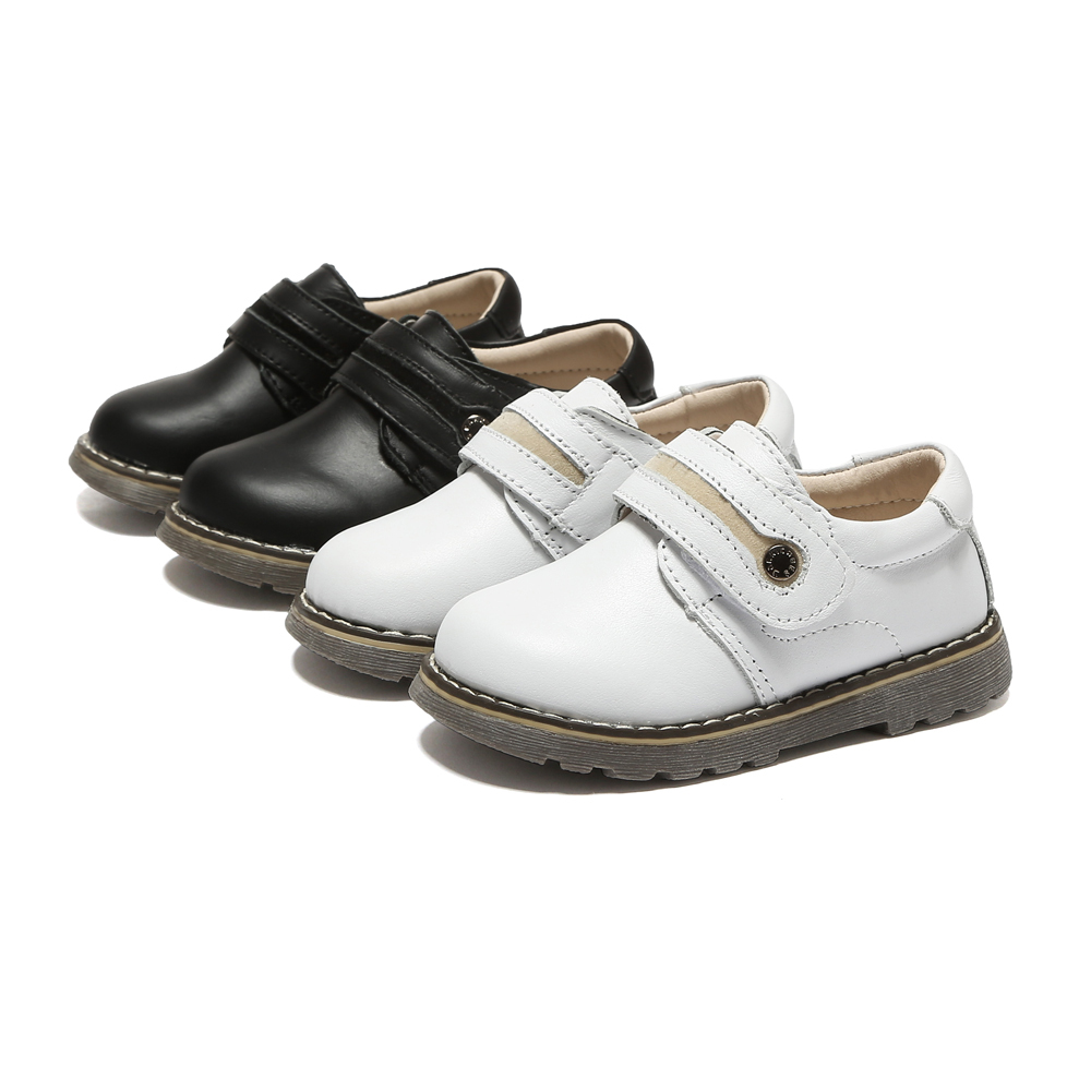 New style quality toddler uniform dress shoes genuine leather kids kids school shoes