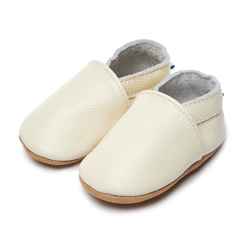 Comfy slip on infant shoes full range colors of Genuine leather soft baby shoes