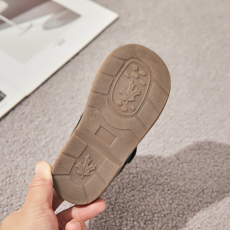 Toddler Boys Girls  Ankle Boots with Velcro Strap Casual Soft Sole Kids Shoes