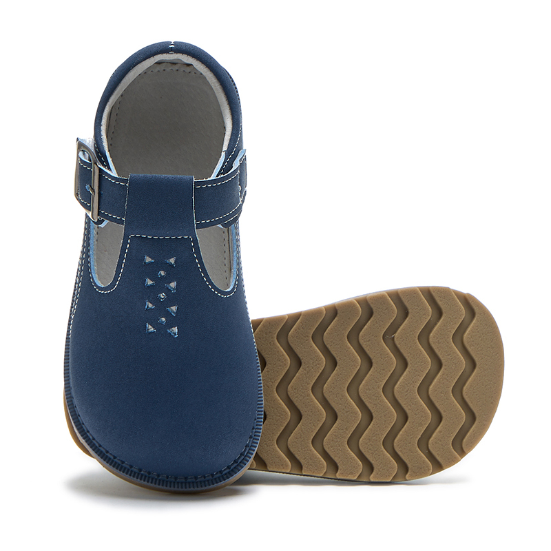 T bar kids shoes breathable toddler leather shoes for spring and autumn