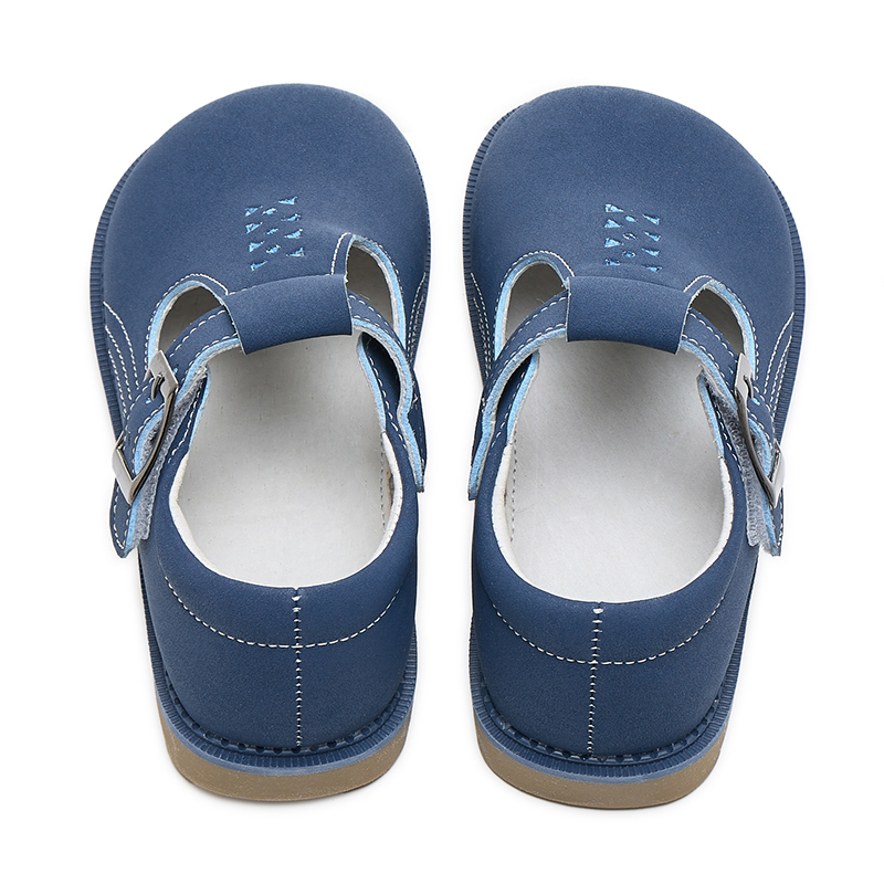T bar kids shoes breathable toddler leather shoes for spring and autumn
