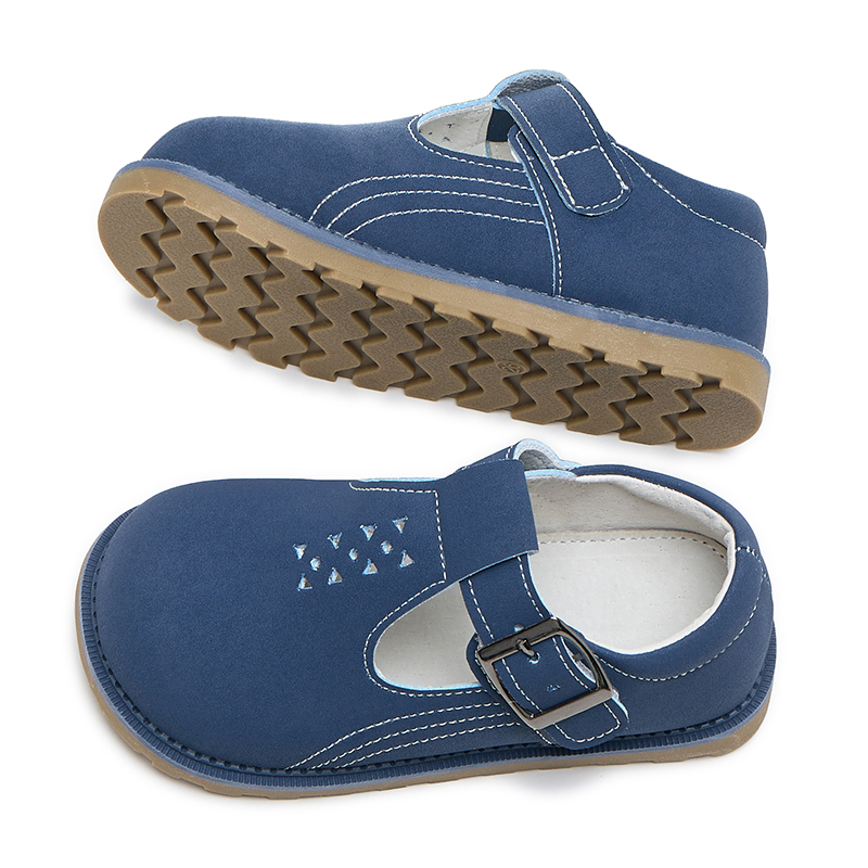 T bar kids shoes breathable toddler leather shoes for spring and autumn