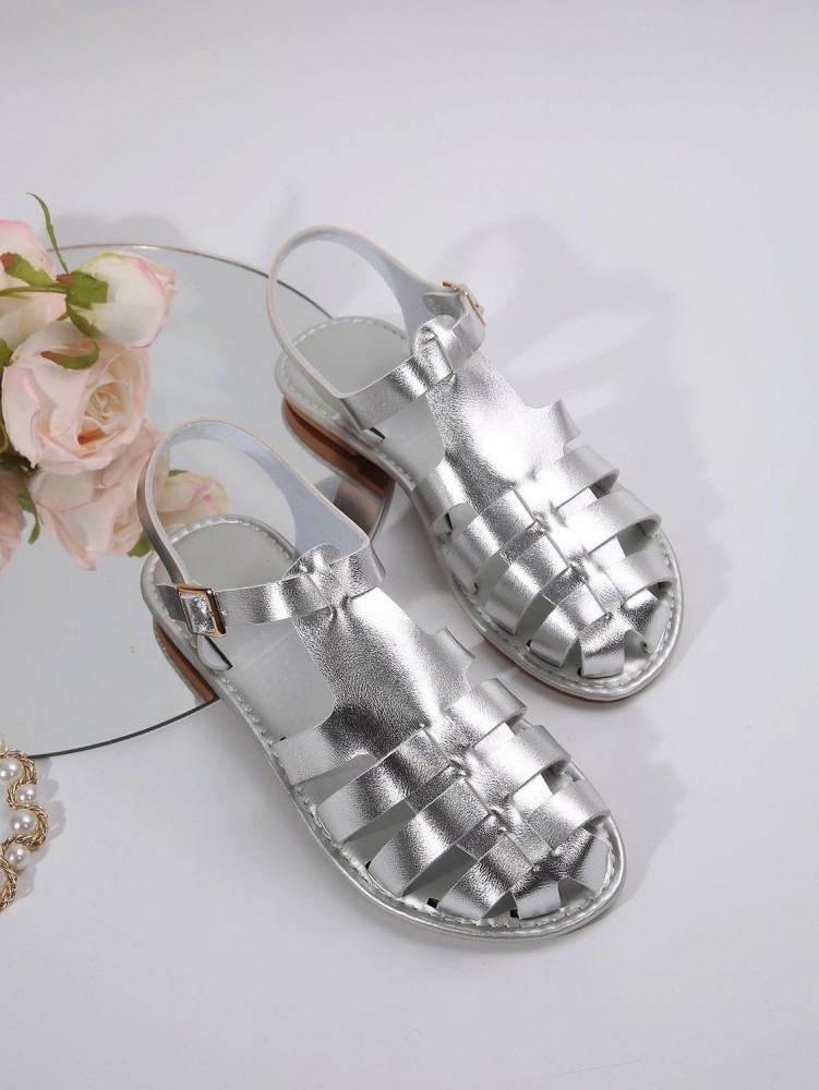 Women's Closed Toe Fisherman Sandals Summer Flat Roman Style Woven Sandals Breathable Casual Walking Shoes