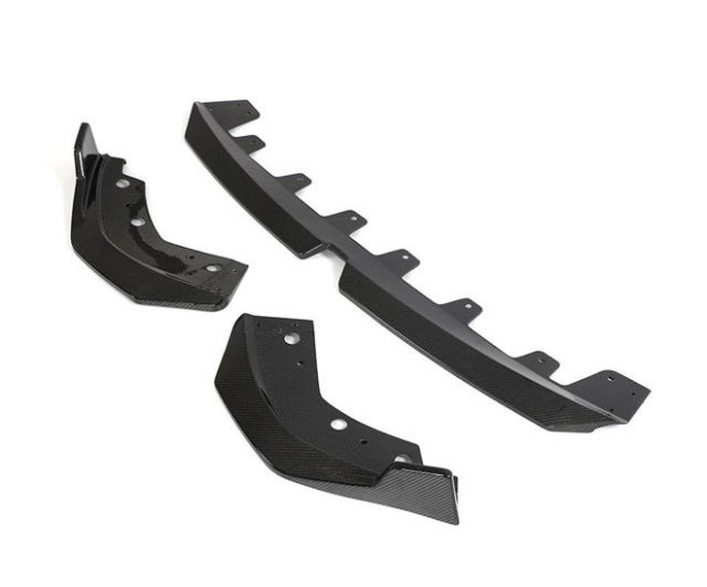 Carbon Fiber Parts Modified Carbon Fiber Front Shovel Three-piece Front Lip Suitable for 22-23 BMW 3 Series G20 Four-door