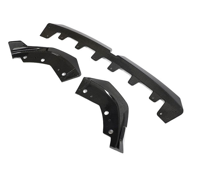 Carbon Fiber Parts Modified Carbon Fiber Front Shovel Three-piece Front Lip Suitable for 22-23 BMW 3 Series G20 Four-door