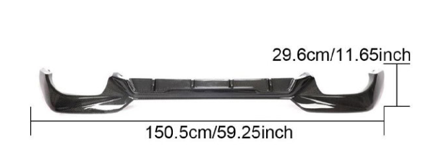 Carbon Fiber Parts Carbon Fiber Rear Spoiler Modified Rear Lip Suitable for BMW 3 Series G20 M340