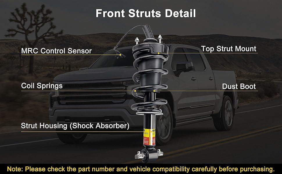 Automotive Shock Absorber 84176631 Direct Sales for Cadillac Escalade Factory