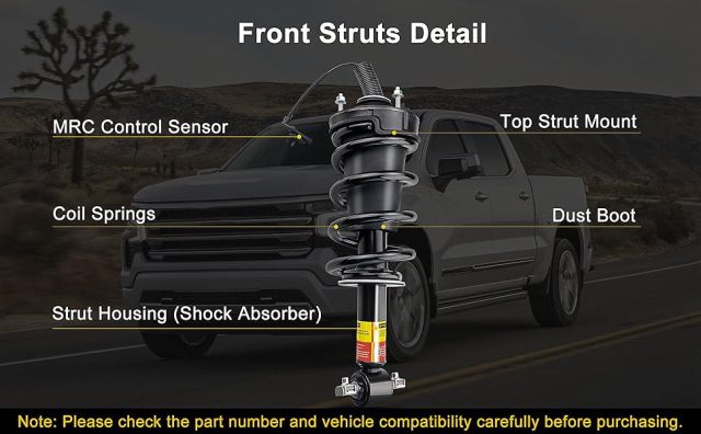 Automotive Shock Absorber 84176631 Direct Sales for Cadillac Escalade Factory