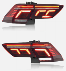 MYGT modified LED Rear Tail Light Brake Light Tail Light Suit for VW Volkswagen Tiguan 2017- 2021