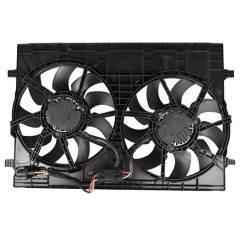 Mighty Engine Cooling Fan Assembly for Volkswagen Atlas / Atlas Cross Sport 2018–2023 2.0L & 3.6L Replacement OE 3QF121207 3QF959455BC 3QG121207 3QG959455B