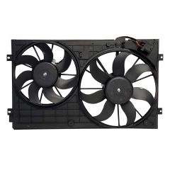 MYGT Radiator Cooling Fan Assembly for Volkswagen Passat / Jetta / Golf Compatible with OE 1K0121207BB9B9, 1K0959455ET, 1J0121205BB41