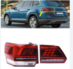 LED Rear Lamp Taillight Assembly for Volkswagen Teramont Atlas 2017-2024