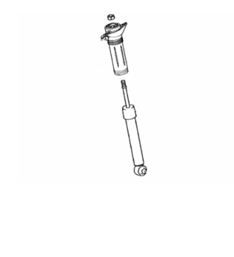 2020-2022 TOYOTA COROLLA LE 1.8 SEDAN REAR LEFT&RIGHT SHOCK STRUT ABSORBER OEM  48530-80A94