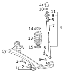 Shock Absorber Assembly Front  left/right suit for TOYOTA Yaris  2011-2020 48520-0D331