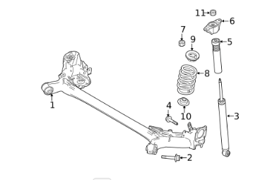SHOCK ABSORBER ASSY  Toyota  VIOS Saloon 2020-2024 1.3 1.5 1NZ-FE  REAR RH/LH 48530-0D570