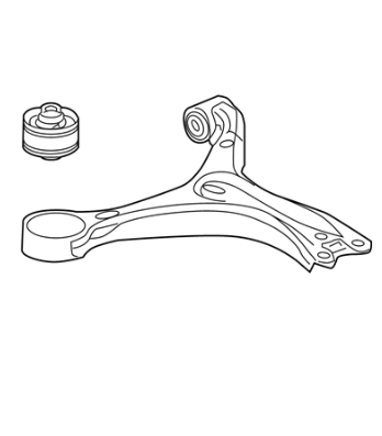 Right Lower Front Arm for 2008-2012 Honda Accord 51350-Ta0-A00 Suspension System