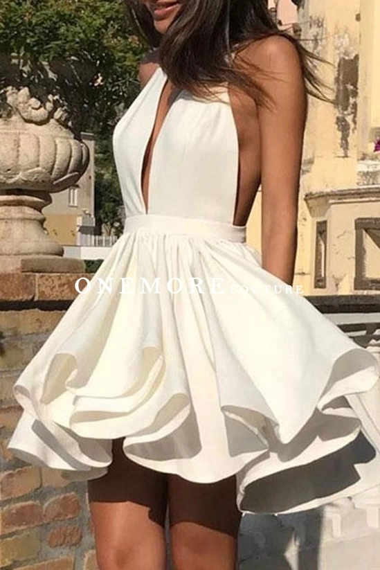 white mini lace dress My Darling size:S/M Roblox Dress To Impress L597